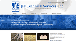 Desktop Screenshot of jfptechnical.com